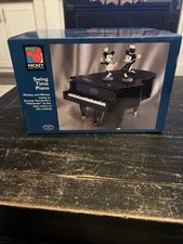Mickey Unlimited Mickey & Minnie Swingtime Piano with  Box Instr.  Nice picture