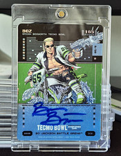 Bo Jackson Battle Arena 2026 Tecmo Bowl Inspired Ink Ice BB46 Boz Auto /50 picture