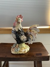 Vintage Ardalt Italian Hand-painted Ceramic Rooster Figurine picture