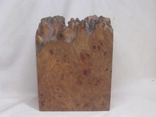 Michael Elkan Studio box natural burl wood trinket wooden stash container art picture