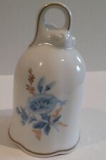 Hutschenreuther Danbury Porcelain Vintage Blue Floral Bell picture