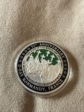 Anniversary Of D Day Normandy France-“operation Overload” Collectible Coin picture