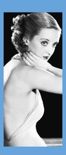 Bette Davis Bareback Look - Laminated Photo Bookmark - 2.5 x 6 in picture