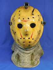 FRIDAY THE 13TH PART 8 VIII MASK & LATEX HOOD CUSTOM-MADE PHANTOM HORROR STUDIO picture
