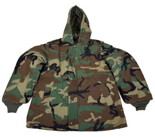 New IDF Israeli Army Dubon Style Parka Field Jacket Woodland Medium Regular USA picture