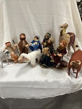 Annalee Dolls Nativity Scene 11 Pieces 96,97, & 99 Dates Most With Hang Tags picture