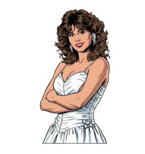 WWE Miss Elizabeth Wrestling Water Resistant Sticker WWF WCW AEW NXT picture