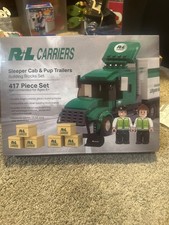 R+L Carriers Sleeper Cab & Pup Trailers 417 Piece set picture