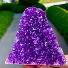 281G Natural Uruguayan Amethyst Quartz CaveGeode Crystal picture