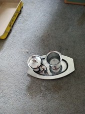 Sugar and Creamer Set On Tray picture