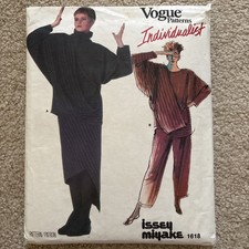 VTG 1985 Issey Miyake Vogue Individualist 1618 Sewing Pattern Size 8 UNCUT Top picture