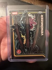 2026 Topps Chrome Marvel Venomizer #188 Clawed Variation Black 4/10 Case Hit SSP picture
