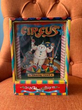 70s 80s Circus Dancing Clown Jewelry Music Box by Koji Murai SEND IN THE CLOWNS picture