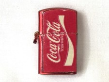 Vintage NOS Gumball Vending Machine Working Coca Cola Lighter Made in Japan picture