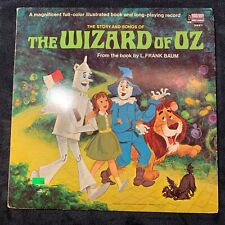 The Wizard of Oz, A Disneyland Record and Book, 1978 Read-Along Book and Record picture