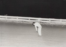Gary Patterson Lincoln PA checks dirt track 1960s sprint - Himes Estate Photo picture