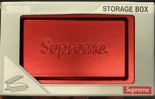 100% Authentic Supreme SIGG SMALL Metal Box Plus SS18 Box Logo TNF picture