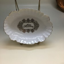 Vintage Treasure Masters Golden Anniversary Trinket Dish/bowl picture