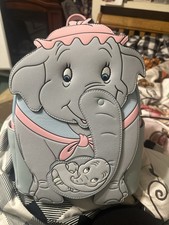 Loungefly Disney Dumbo Mrs. Jumbo Cradle Trunk Mini Backpack NWT picture