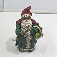 VTG 1994 Possible Dreams Clothtique Gifts of Garden Santa Bunny Rabbit Cabbage picture