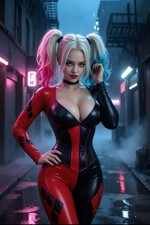 Harley Quinn Glossy Poster 24X36 picture