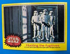👍🔥🤯 STAR WARS 1977 Topps Series 3 Yellow Hunting Fugitives 168 Mint Centering picture