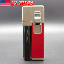 Foldable 2 IN 1 Lighter Pipe with Lid Folding Smoking Pipe w/ Free Screen New picture