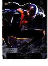 2023 Skybox Marvel Metal Universe All-New Avengers Miles Morales 54 Trading Card picture