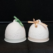 Vintage 1992 1993 Lladro Collectors Society Bell 2 Lot Porcelain  picture