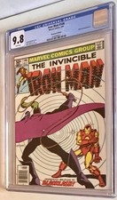 IRON MAN #146 MARVEL COMICS NEWSTAND EDITION BLACKLASH APPEARANCE GRADED CGC 9.8 picture