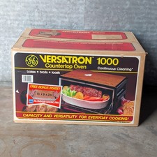 New Vintage GE Versatron 1000 Continuous Cleaning Countertop Oven Sealed picture