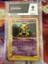 ACE 9 2003 Pokémon Skyridge #2 Alakazam Non Holo Rare WOTC Mint picture