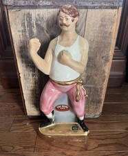 Vintage 1971 Ezra Brooks Boxer Whiskey Decanter picture
