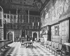 The Great Hall Hatfield House Hatfield Hertfordshire 1894 The Marb- Old Photo picture