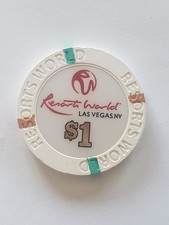 1.00 Chip from Resort World Casino Las Vegas Nevada picture