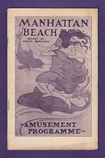 Great and Only HERRMANN (Magician) Manhattan Beach Theatre 1904 Brooklyn Program picture
