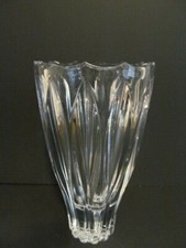 MIKASA CRYSTAL VASE ELEGANT HAND CRAFTED 10