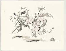 Super Duper Man Original Art by Steve Mannion picture