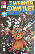 THE INFINITY GAUNTLET, MARVEL COMICS, Lot#1-6 (1991) (Qty. 7 Total) VERY GOOD picture