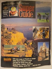 Official Arizona Travel Super Guide Republic Phoenix Gazette Super Bowl XXX picture