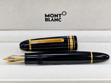 Vintage Montblanc Meisterstück Fountain Pen – Golden Black picture