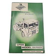Diamond Reo CF59 Operator Manual 1960s Gas Truck Owners Guide Vintage picture