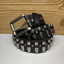 Authentic 2012 Harley Davidson Genuine leather Bullet belt  Size 42 picture