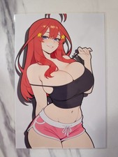 Anime Waifu Glossy Photo Art Print [6x4] - Itsuki Nakano picture
