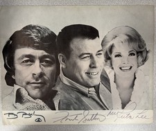 Bill Bixby, Frank Sutton, And Ruta Lee Autographed promo Program JSA COA picture