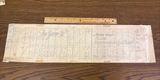 Vintage 1956 Billboard Ad Sign Hand-Drawn Sketch: Jackson Lumber of Lawrence MA picture