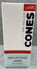 CUSTOM CONES ULTRA-FINE PRE-ROLLED 98MM X 26MM CONES 800 CT BOX NEW SEALED picture