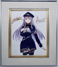 86 Eighty-Six Lena Signed Canvas Asato & Shirabii PSA/DNA Dengeki Bunko 2018 picture