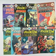 Phantom Stranger DC 1970s Lot of 8 Issues #33-38, 40, 41 Deadman Raw Comics picture