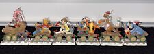 PIGLET Winnie The Pooh Holiday Express Christmas Train 6 Piece Danbury Mint READ picture